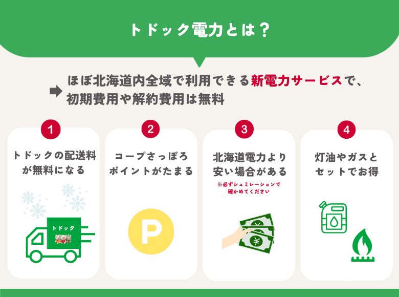 トドック電力とは？料金プランと申し込み方法も解説